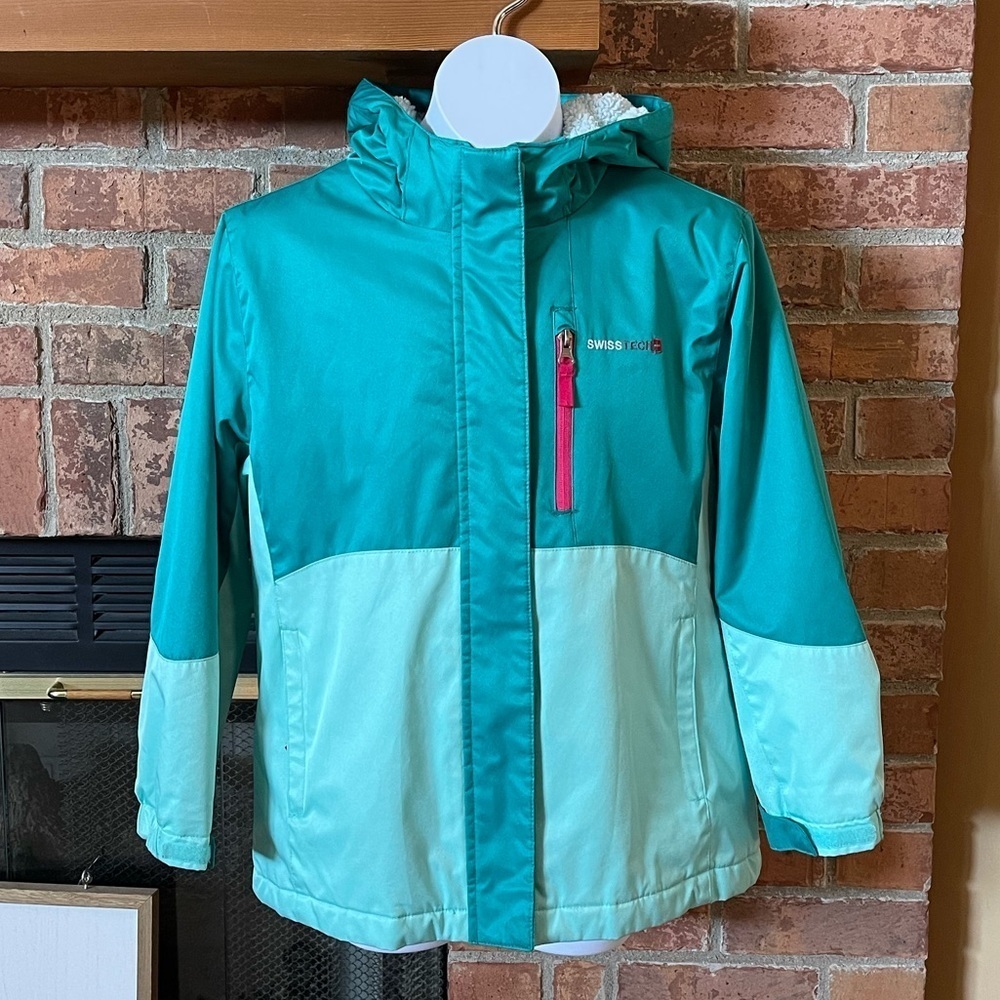 Swiss Tech Teal Coat Medium (7/8)